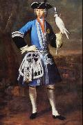 Peter Jakob Horemans Portrait of Clemens August as Falconer china oil painting artist